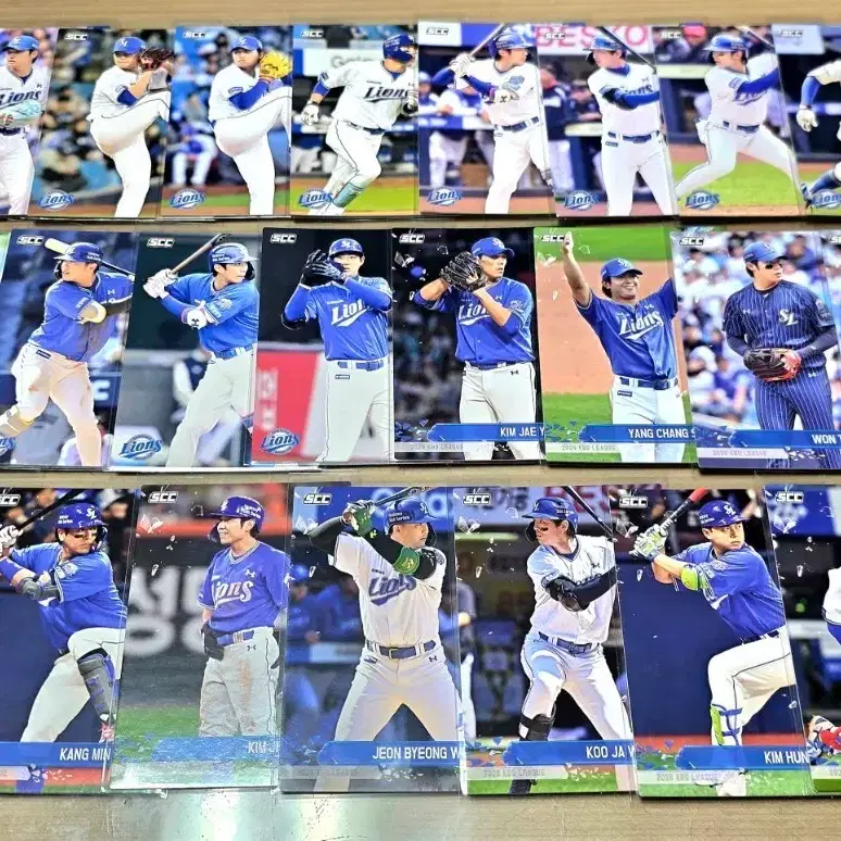 2026 scc kbo 오피셜,오피셜+ 삼성 베이스 23종랏 판매합니다.