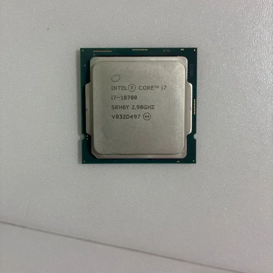 인텔 코어 i7-10700 CPU intel i
