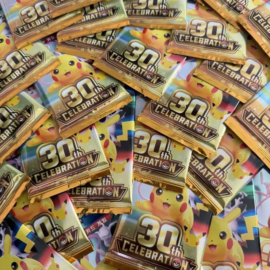 포켓몬 30주년 기념 팩 60장 판매