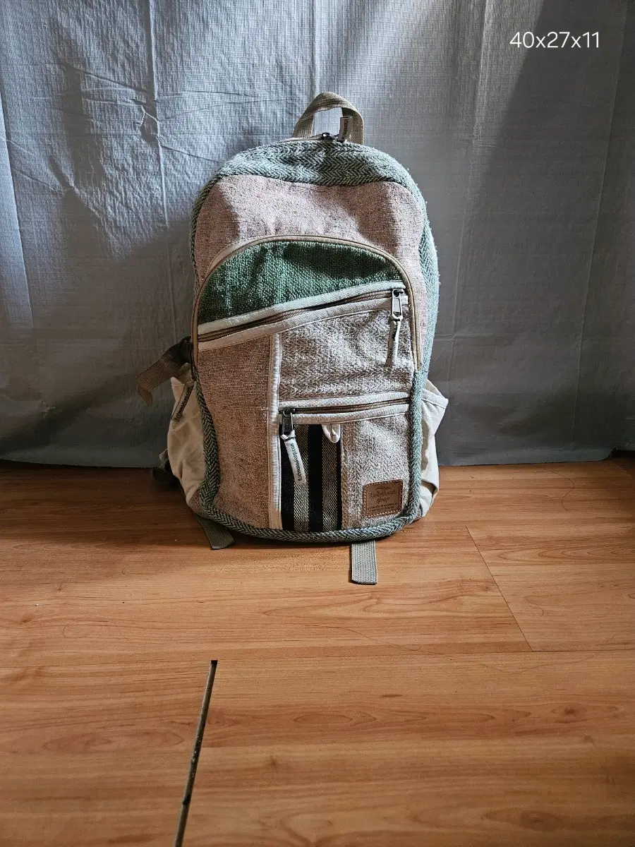 Banggoz Handmade Hemp Bag Backpack Bag