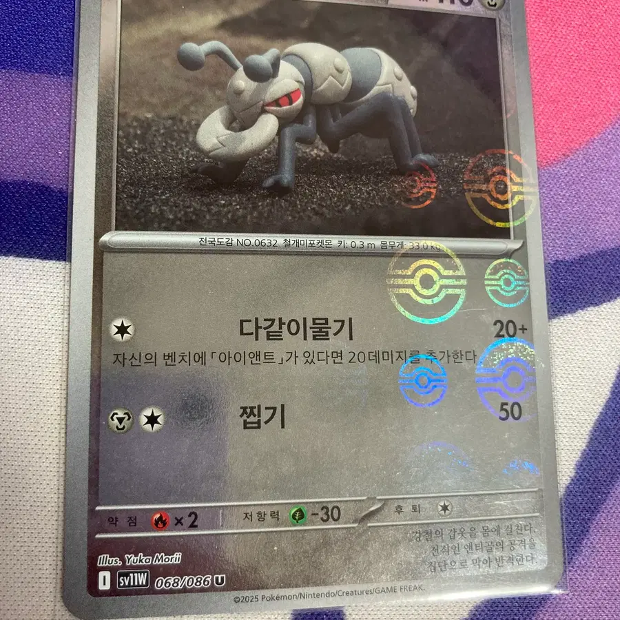 한국) 아이앤트 몬스터볼 홀로 [sv11W 068/086]