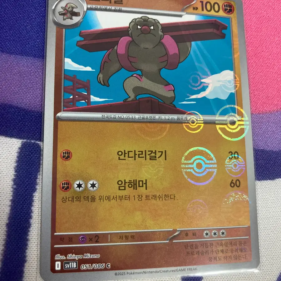 한국) 토쇠골 몬스터볼 홀로 [sv11B 051/086]