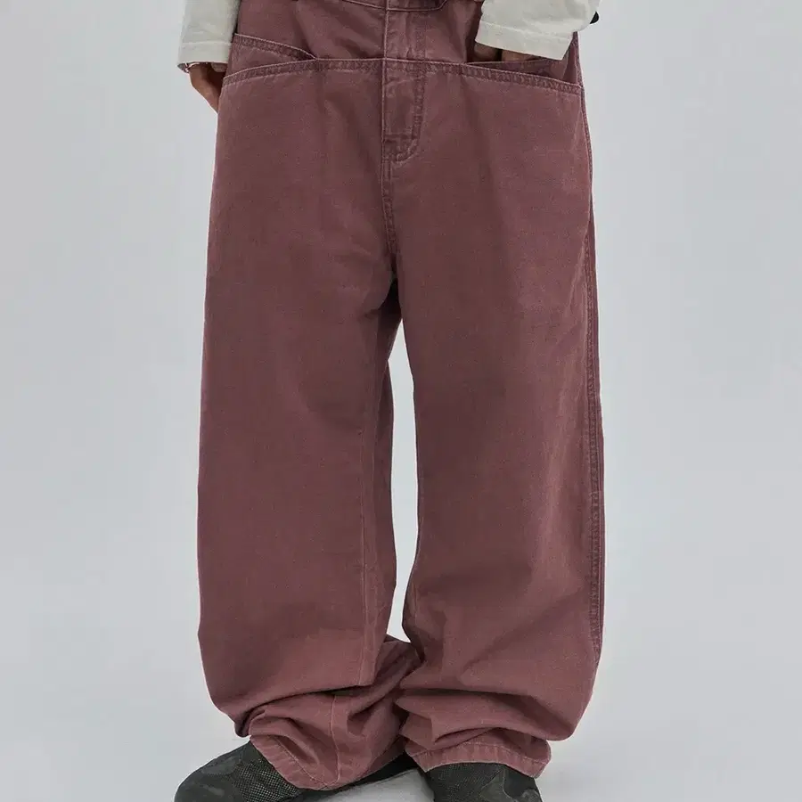 [suade X 세종] TWO POCKET PANTS [PLUM]