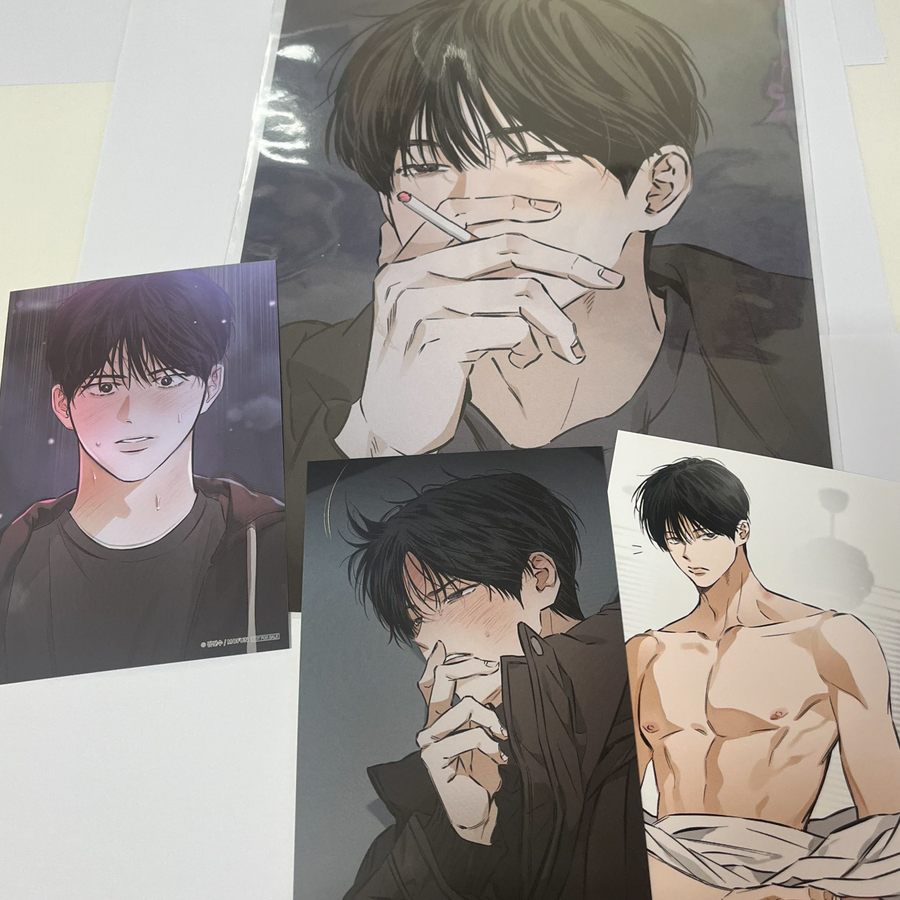 스테이지비하인드 스비하 모펀 특전 포스터+엽서 진우 SET