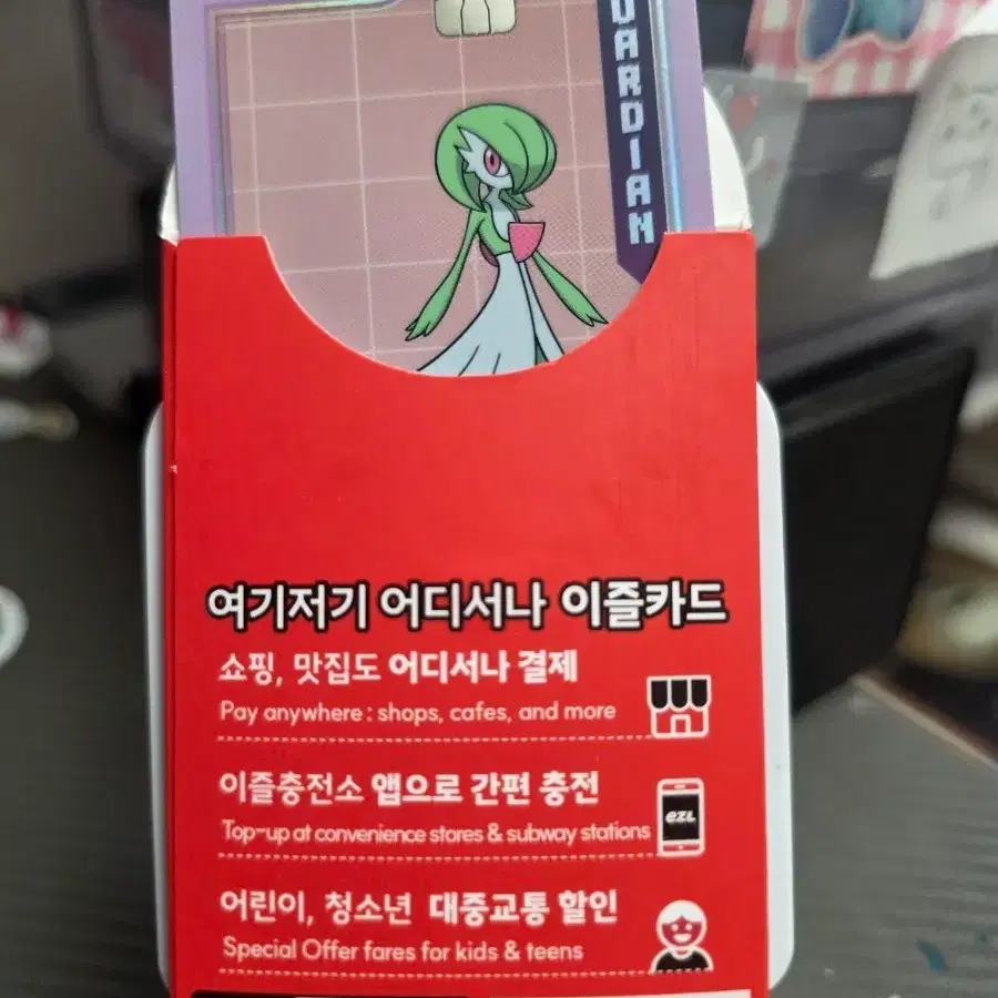 포켓몬 가디안 이즐카드 교통카드