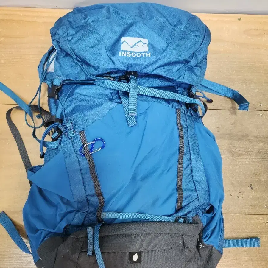 인수스 35L 등산 배낭 블루