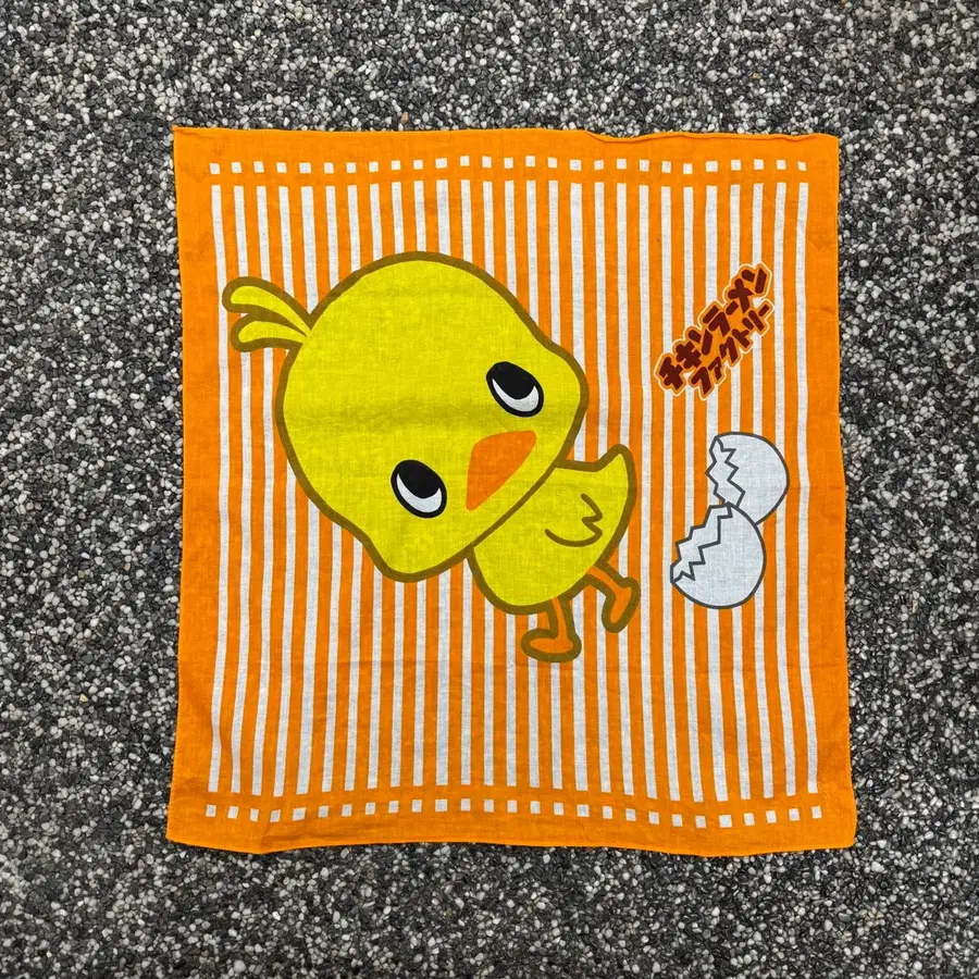 일본 닛신 치킨라면 히요코짱 반다나 (51x47cm)
