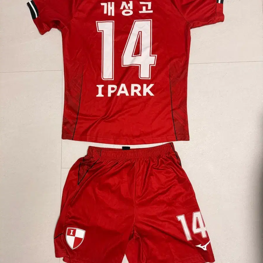 부산아이파크 개성고 14번 유니폼 세트 L