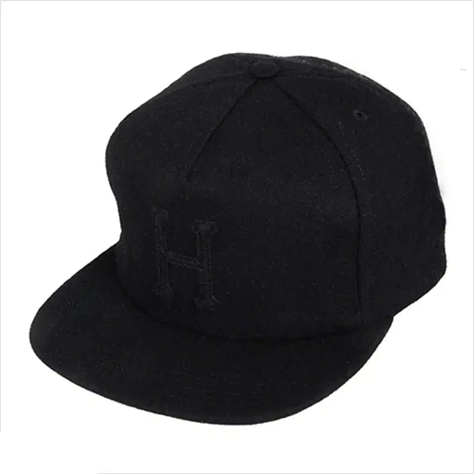 [새상품] 허프 모자 WOOL CLASSIC H STRAPBACK_BLK/BLK