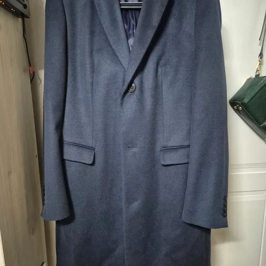 ZARA MAN 자라 네이비 싱글코트