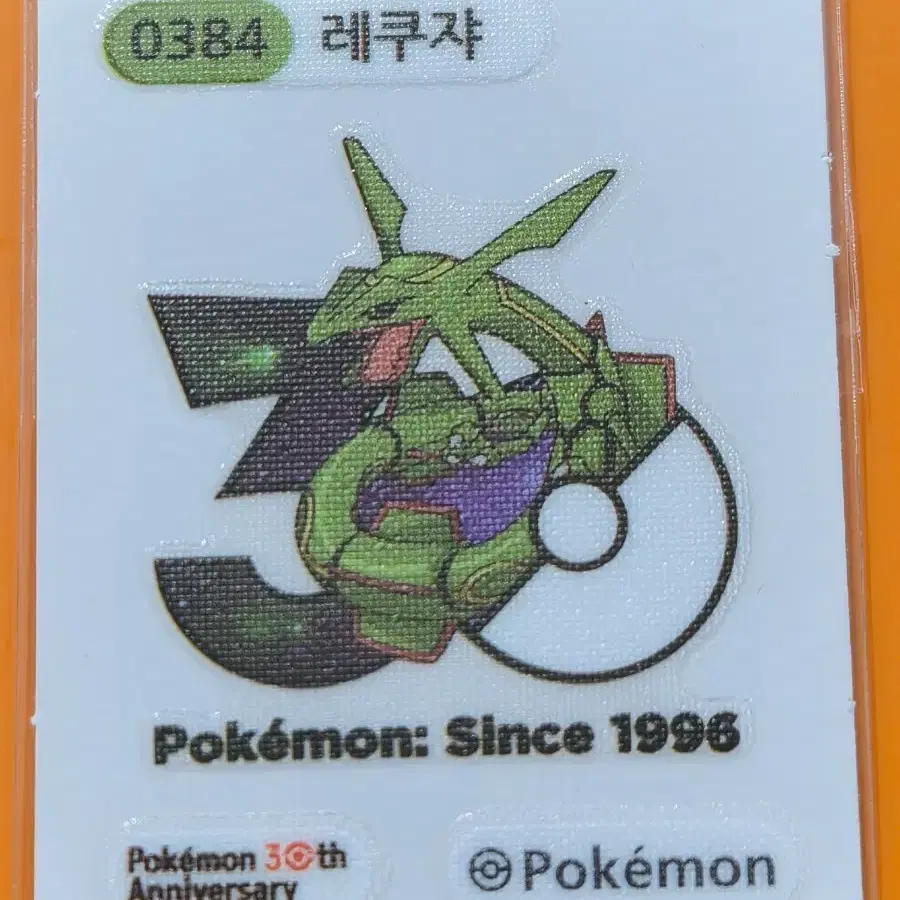 포켓몬띠부씰 1013로고_레쿠쟈