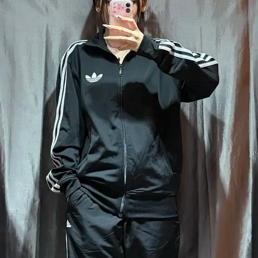 M ADIDAS 아디다스 파이어버드 OG 블랙 트랙탑
