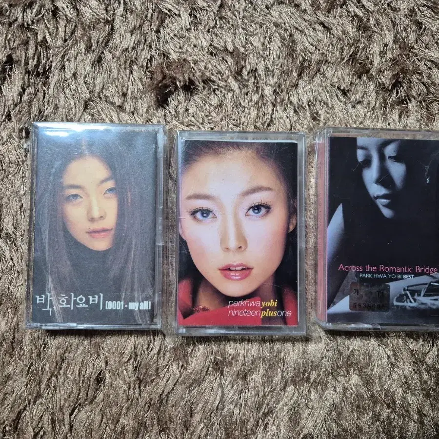 (개봉 카세트)박화요비 1.2.베스트 카세트 테이프 일괄