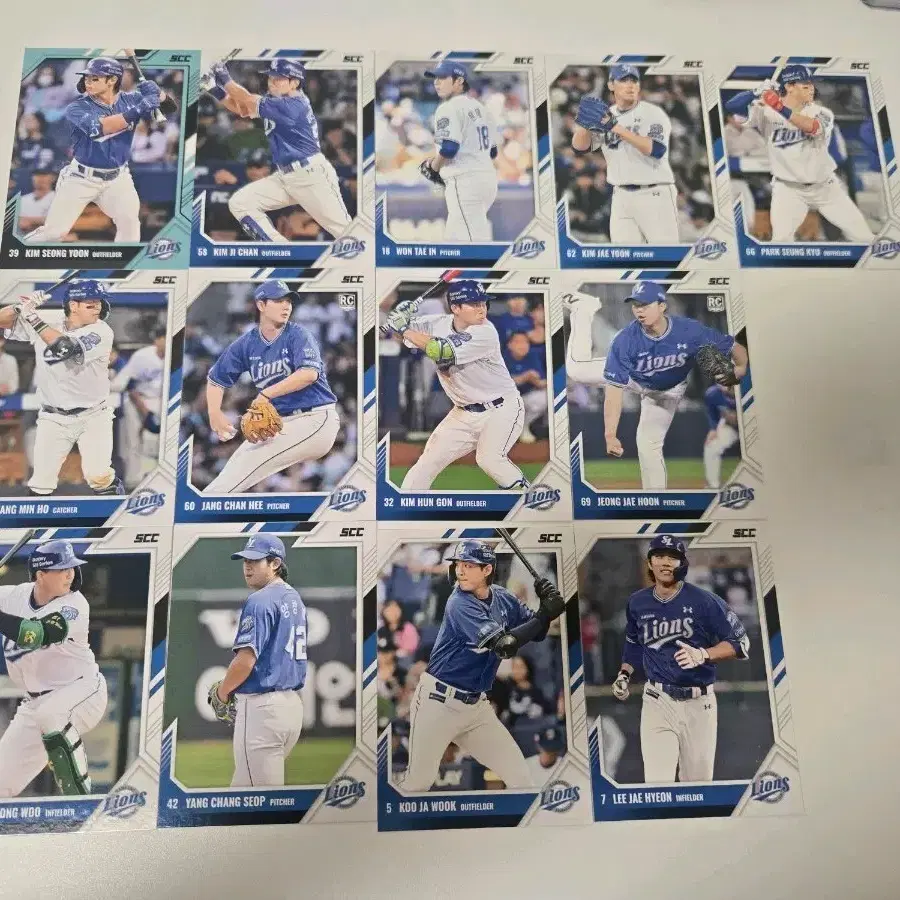 [일괄] 2026 KBO 센세이션 카드 삼성라이온즈 장찬희 이재현 구자욱 등