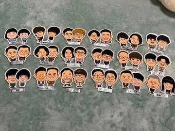 요시모토 연예인 스티커 묶음 판매