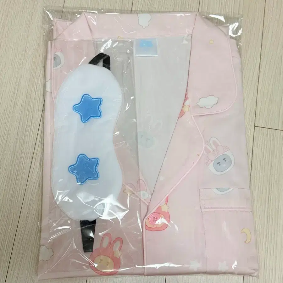 찡냥이 파자마 수면안대 세트(포카x)