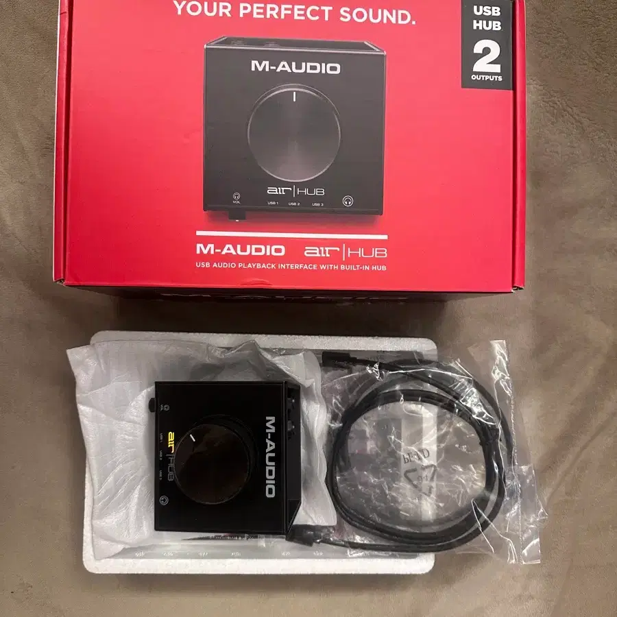 M-AUDIO 엠오디오 AIR Hub USB3.0 오디오 인터페이스