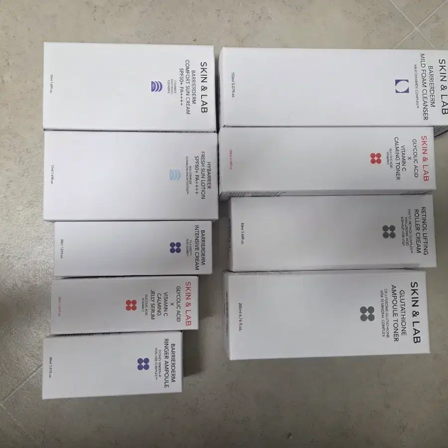 스킨앤랩 화장품 세트