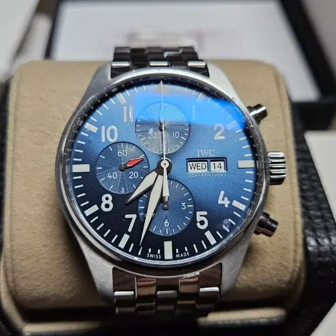 IWC IW377717 파일럿 크로노 어린왕자 에디션