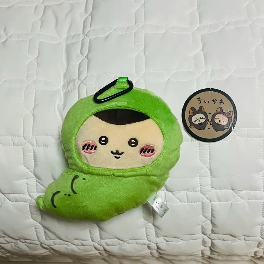치이카와 할로윈 풋콩 쿠리만쥬 카라비너 파우치 키링 콩쿠리 먼작귀