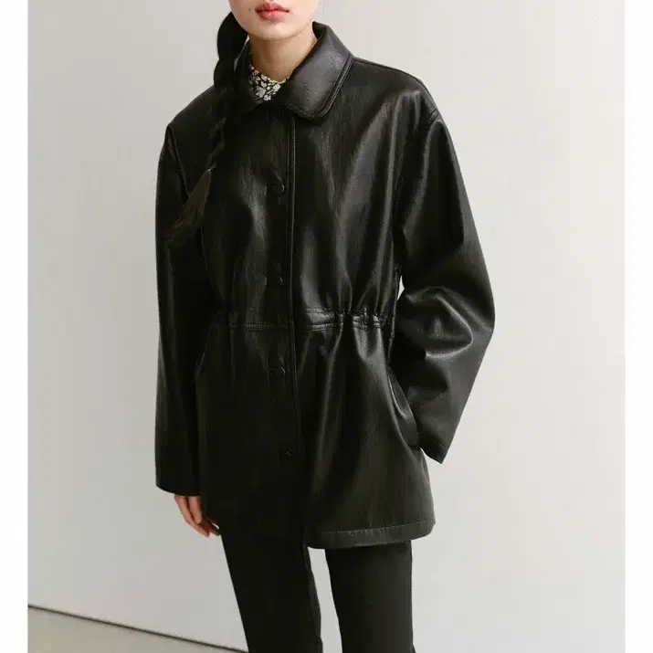 레멜 nu leather jacket