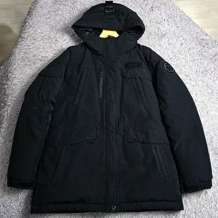 (U5)게스 GUESS 패딩 블랙 M