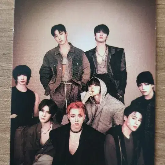 에이티즈 비공식 포토카드