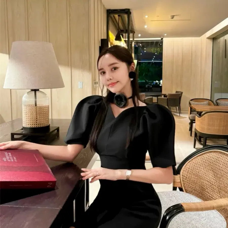 끌로네 안나 튤립 원피스 하객룩 파티룩