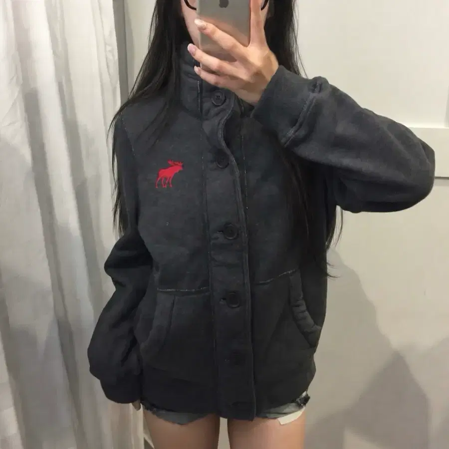 Abercrombie 아베크롬비 대장급 하이넥 헤비 집업자켓