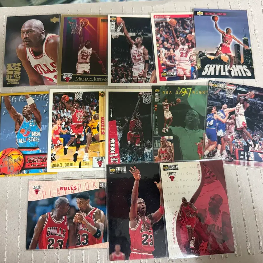 NBA 마이클 조던 농구 카드 13장 일괄