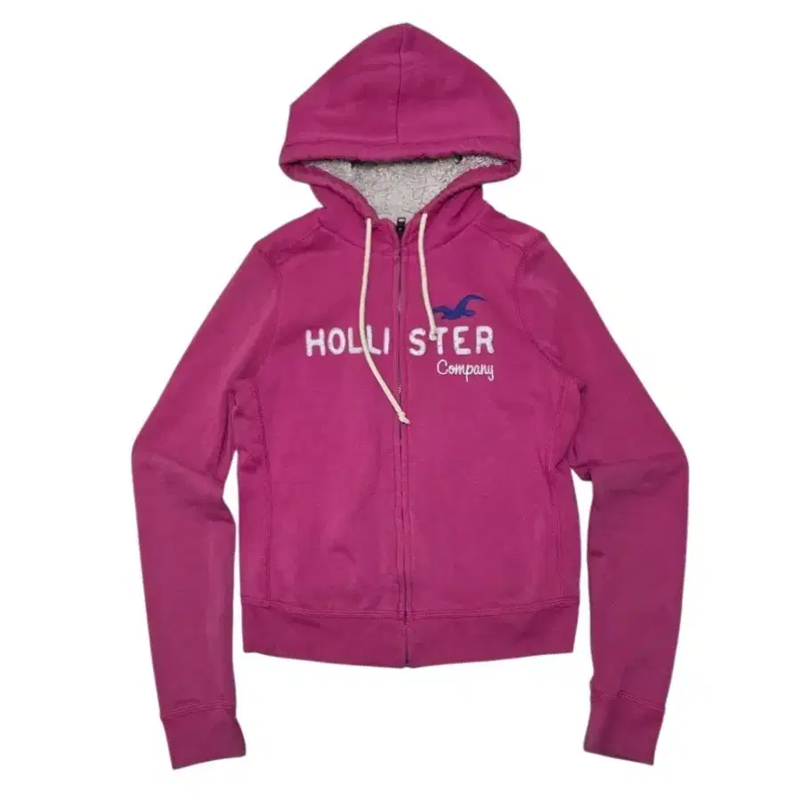 Hollister 홀리스터 y2k 올드스쿨 로고 후드 집업