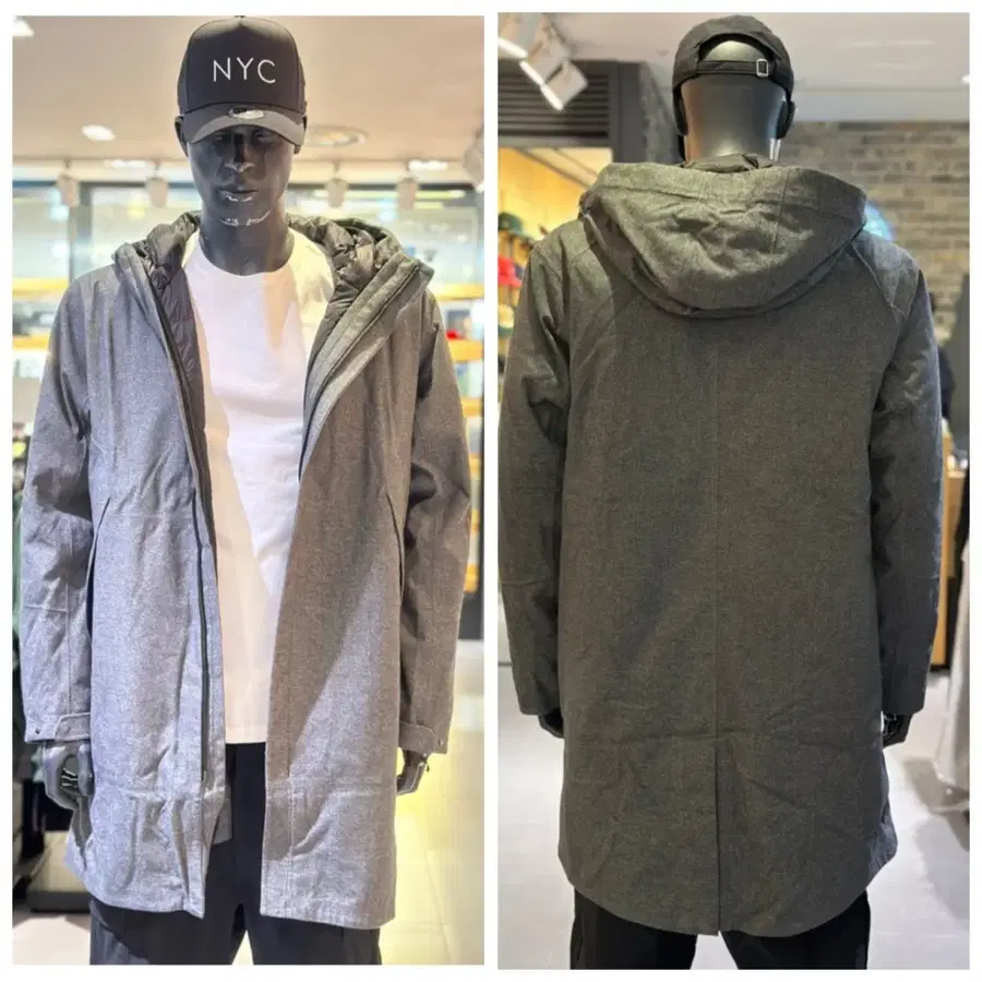 3레이어 2IN1 구스다운(2XL)뉴에라 기능성