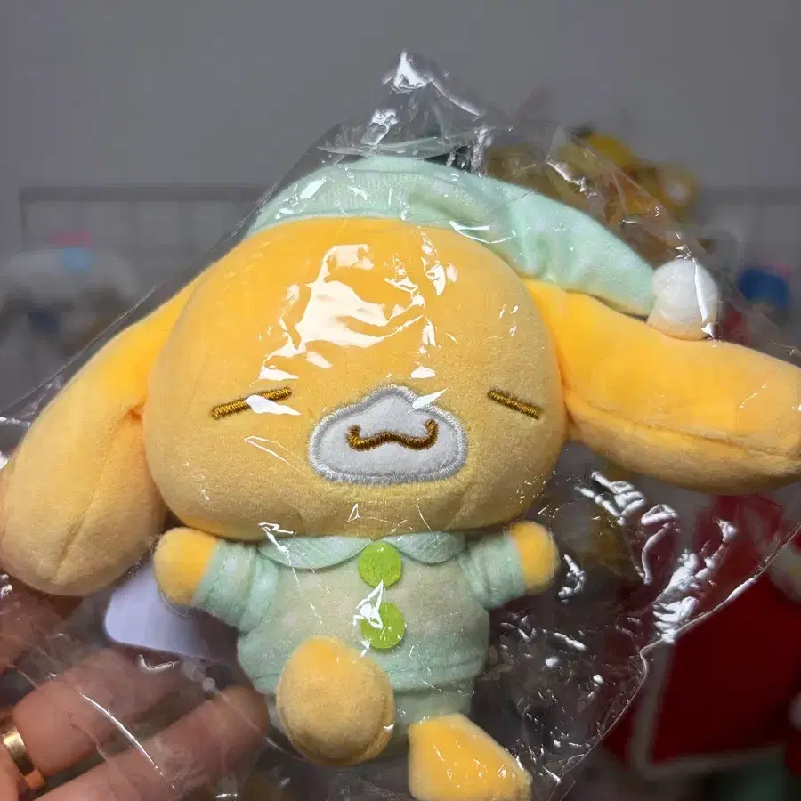 시나모롤 시나프렌즈 카푸치노 오야스미 인형