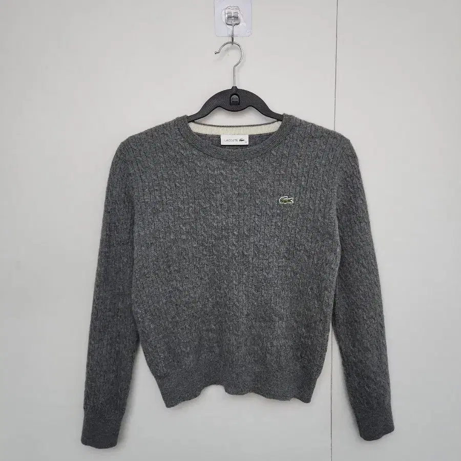 [LACOSTE 라코스테] 90 55 여 케이블니트