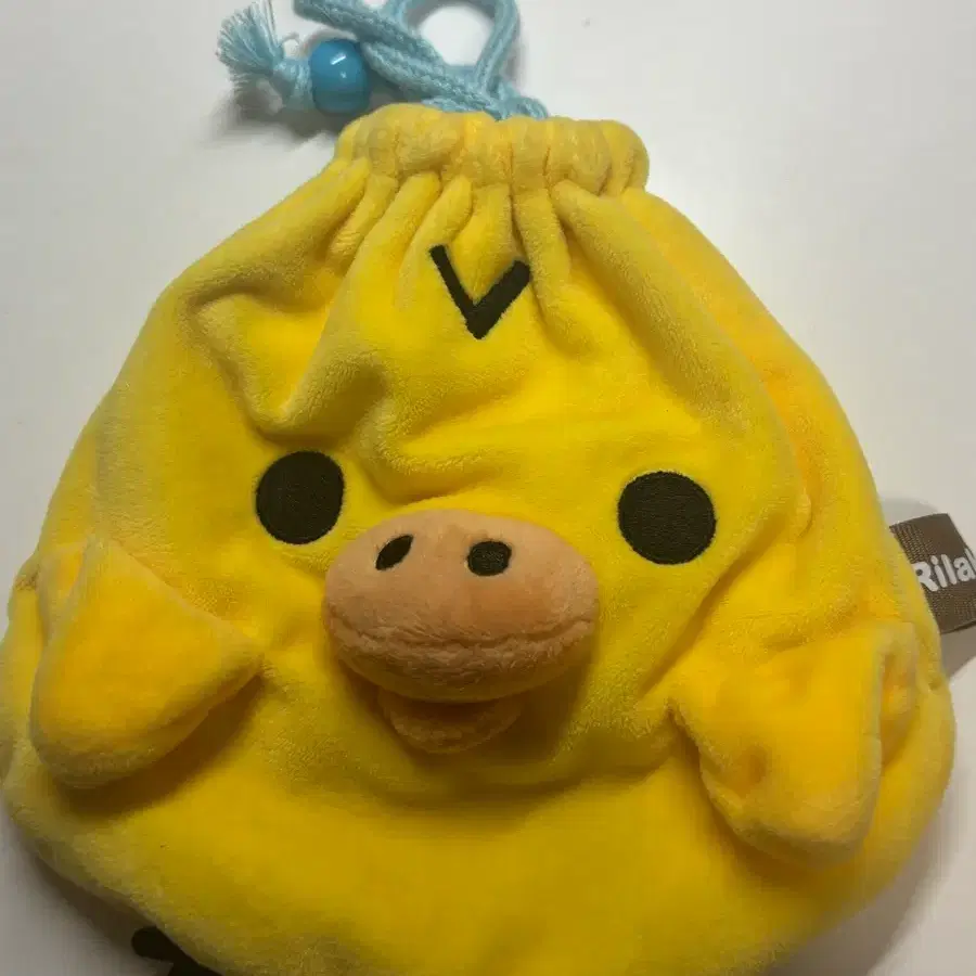 키이로이토리 리락쿠마 돼병이 복조리 파우치