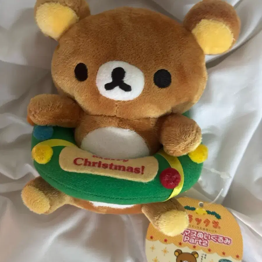크리스마스 리스 리락쿠마 인형
