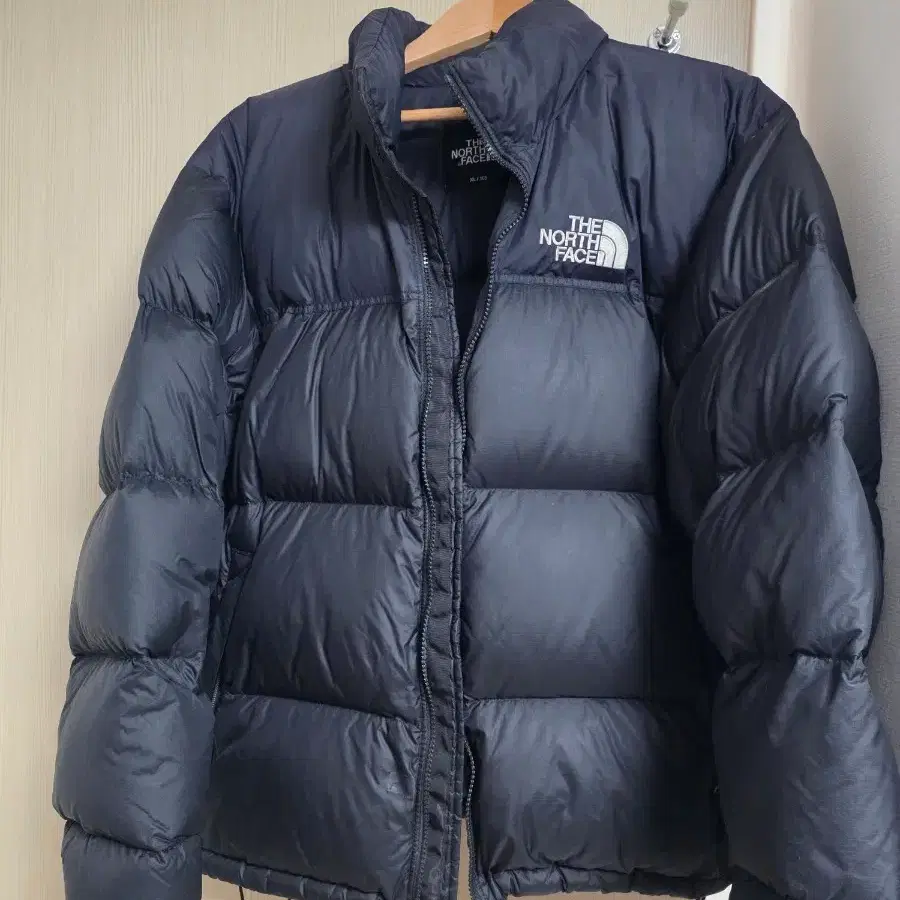 노스페이스 눕시 패딩 블랙