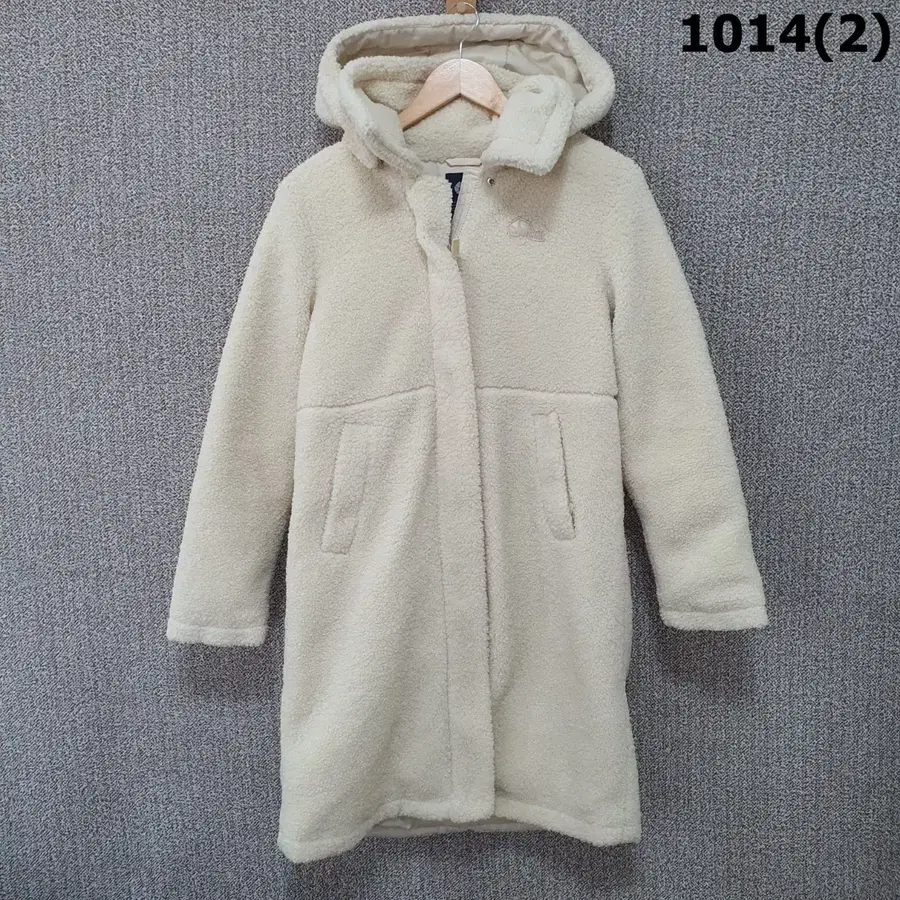 네파 후리스 롱코트 아이보리 90