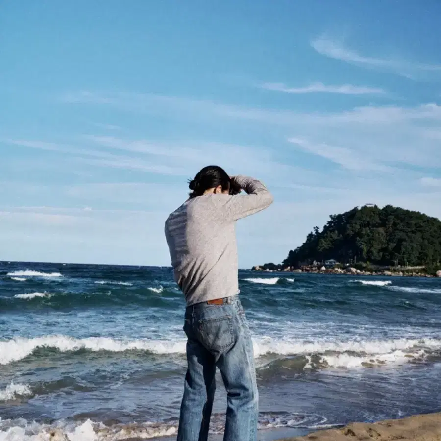 모노프리베 텍스쳐드 롤 롱슬리브