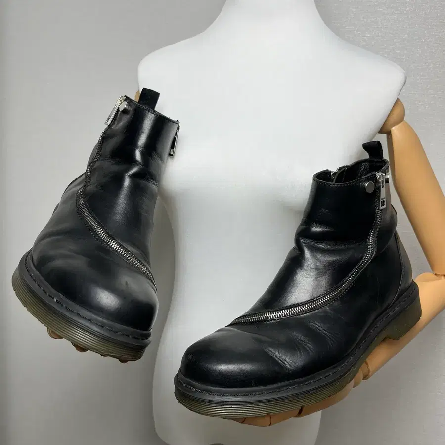 Just Cavalli Diagonal Zip Ankle Boots