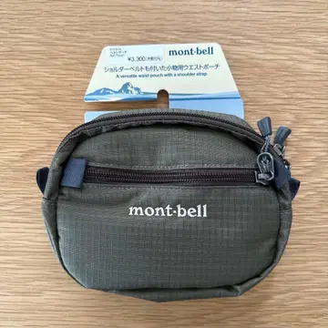 mont-bell 몽벨 3way 벨트 파우치 카키 (KHBN)