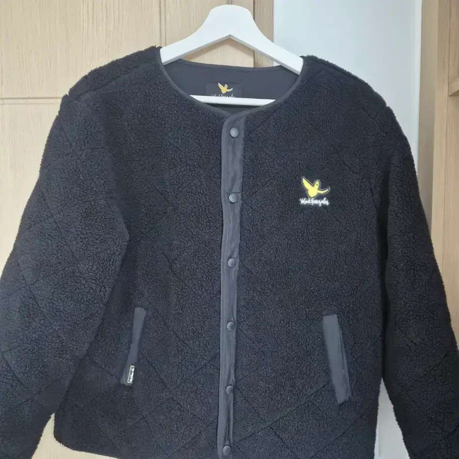 마크곤잘레스키즈 후리스 자켓 블랙160