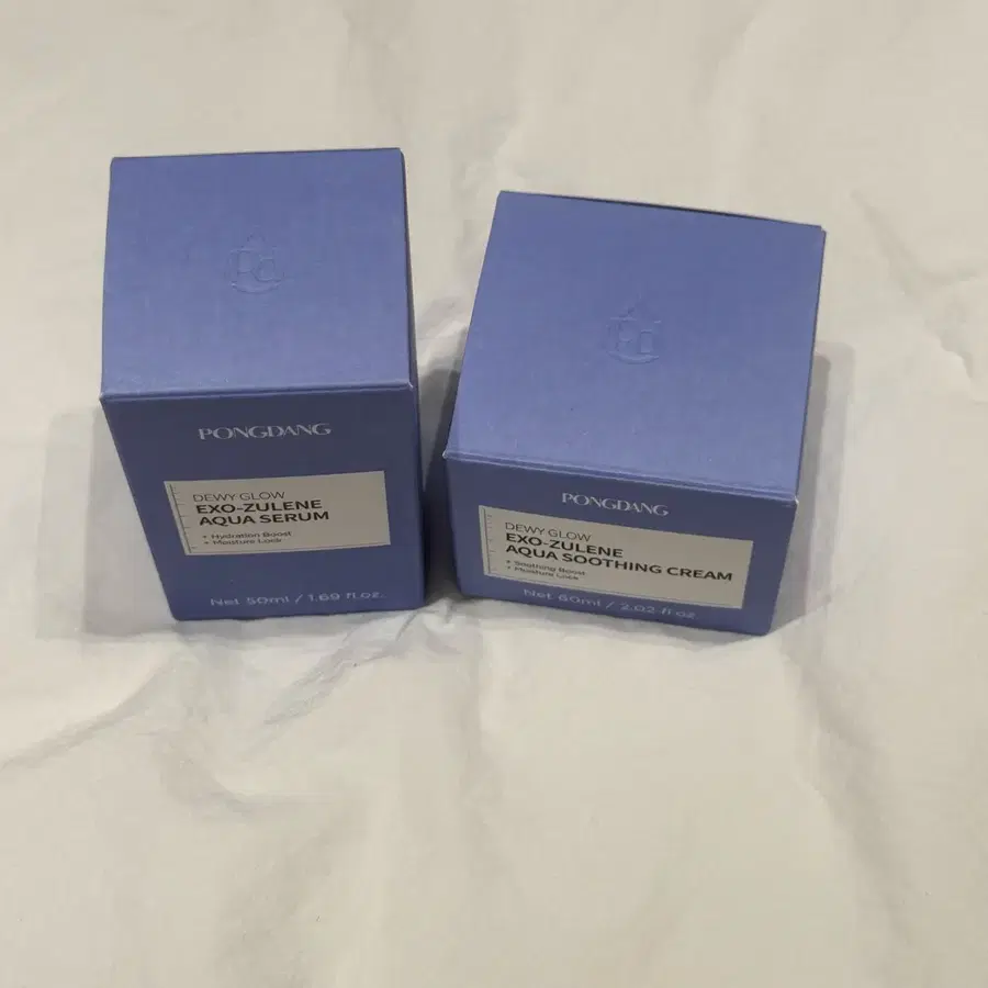퐁당 듀이 글로우 엑소줄렌 수분크림 60ml 아쿠아세럼 50ml