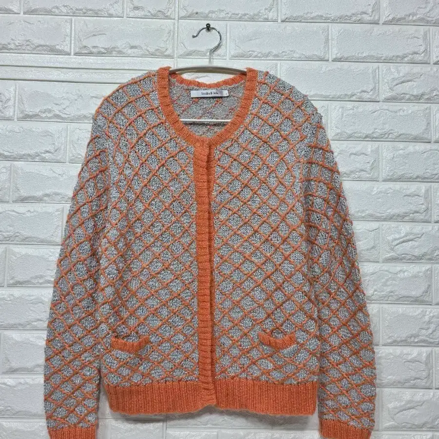 빔바이롤라(Bimba & Lola) 라운드넥 니트 가디건 S(55ㅡ77)