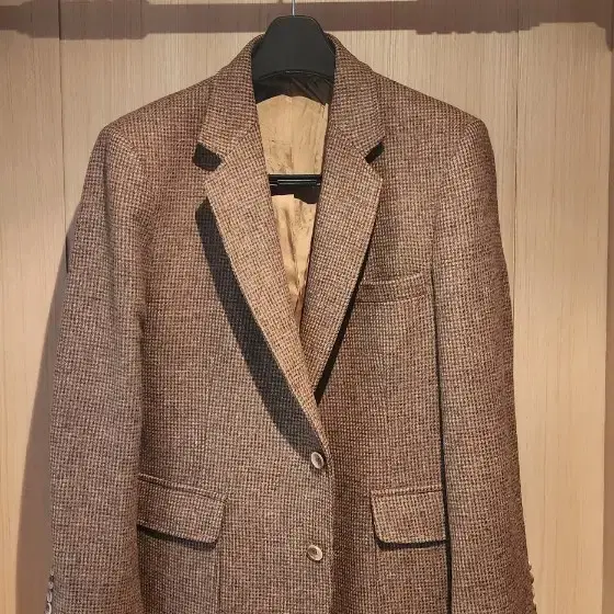 브라운 모직자켓 XL