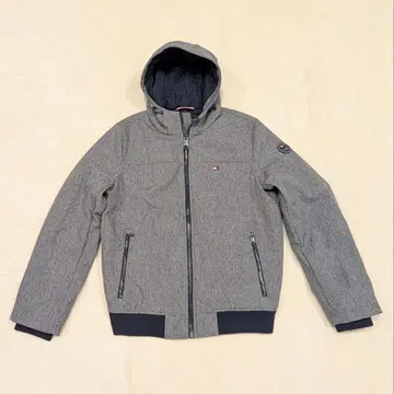 TOMMY HILFIGER 패딩 자켓 사이즈 M 그레이 후디