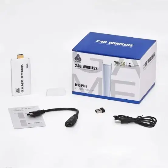 아이템 게임기 고전 오락실 2.4G WIRELESS M15 Plus RUNDX