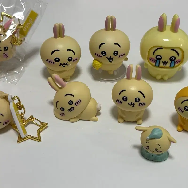 먼작귀 치이카와 우사기 피규어 가챠 토끼 키링