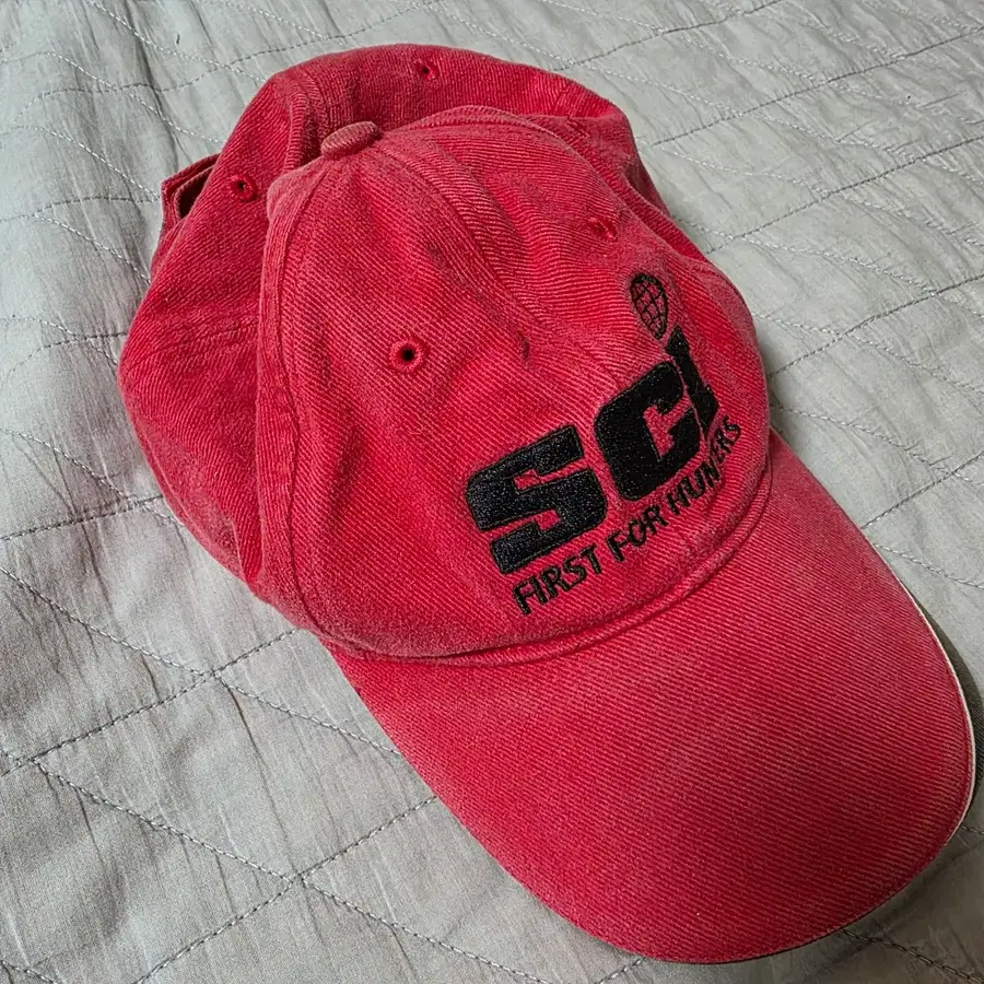 [OS] 빈티지 SCI 6패널 캡 NRA 페이드