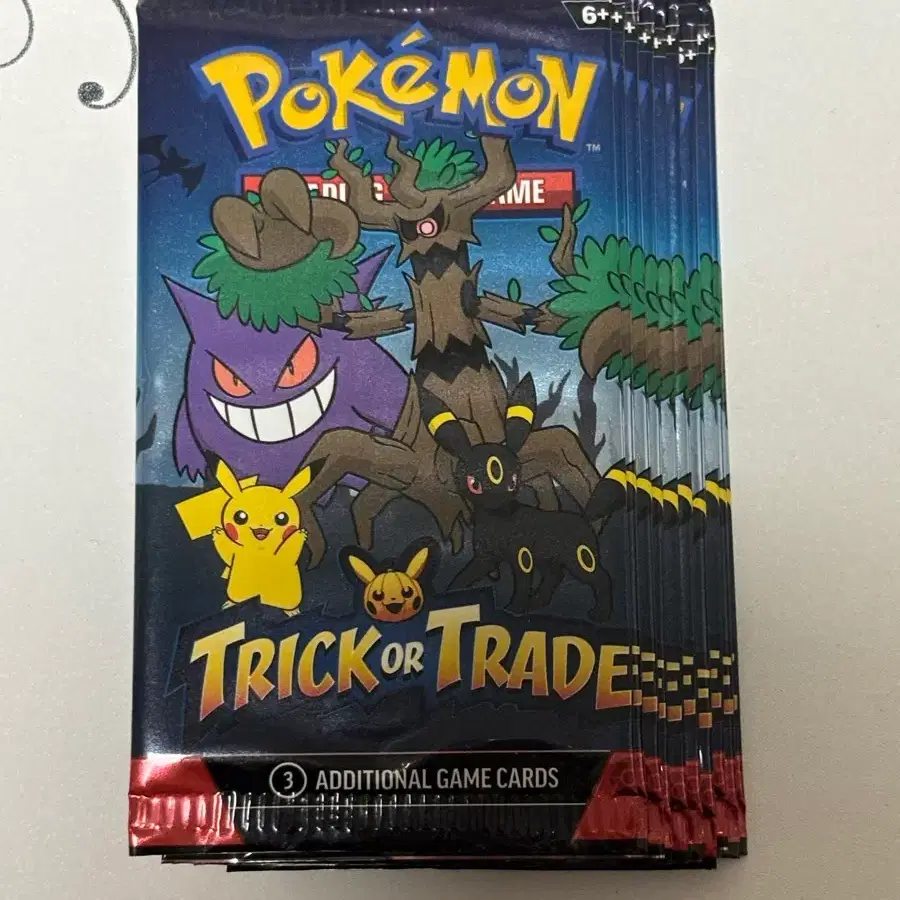 포켓몬카드 2024년 할로윈팩 Trick or Trade 10팩 일괄 판매